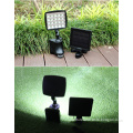 Water proof IP44 ROHS CE flooding lights with motion sensor solar security lights for garden wall lighting